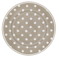 Assiette Naomi, beige