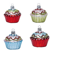 Julgranshänge, Cupcake 4-pack