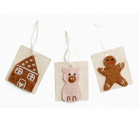 Paketkort, pepparkakor