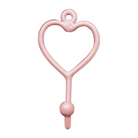 Hängare hjärta, rosa