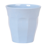 Melamine mugg, ljusblå