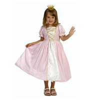 Prinsessklänning rosa sammet