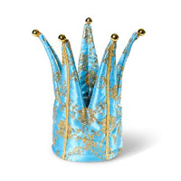 Prinsesskrona, blå