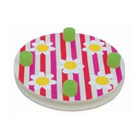 Blompress, cerise