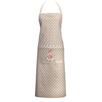 F�rkl�de Naomi, beige med applikation