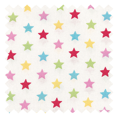 Tyg Star, multicolour