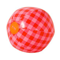 Badboll, röd