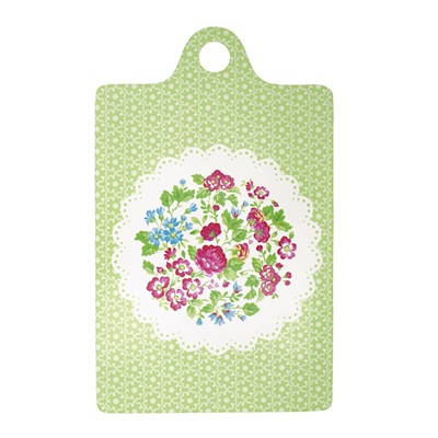 Melamine serving board, Ivy Grön