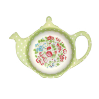 Tea bag holder Ivy, Grön