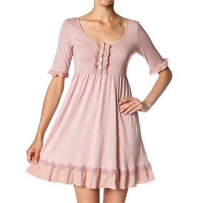 Lorraine dress, Vintage rose