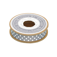 Rulle med band, Dot warm grey
