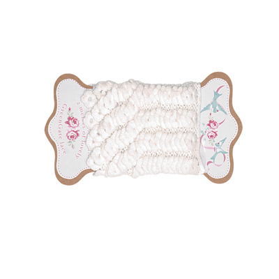 Rulle med band, Lace Amy offwhite