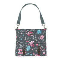 Saddle bag Penelope, Brown canvas