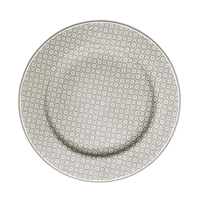 Assiette Nanna, Warm grey