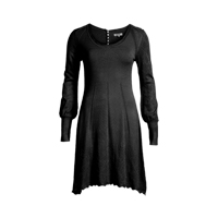 ViscKnit Dress, Black