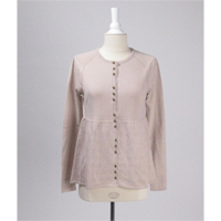 ViscKnit ButtonCardigan, Latte
