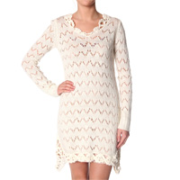 Withlove short dress, Silky white