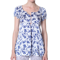 All-over blouse, Indigo