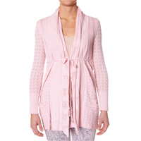 Pointers long cardigan, Lite pink