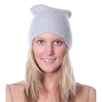 Supersmooth beanie, Lite grey mel