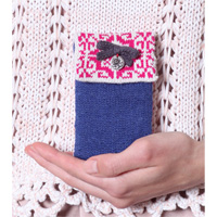 Talk mobile case, Dark scarlet