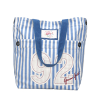Canvas bag Stripe, Blue