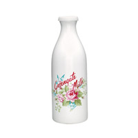 Milk bottle Amy, Pale blue