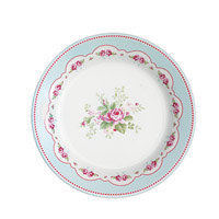 Assiette Amy, Pale blue