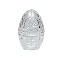 Glass Easter egg, Clear
