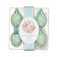 Easter egg June, Mint 6 pcs