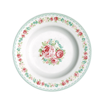 Liten assiette June, White