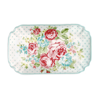 Litet fat June, White