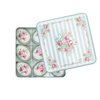 Tin W/Easter eggs 50-ish, Mint 9pcs