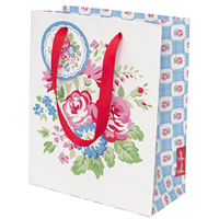 Paper gift bag Agnes, White