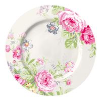 Assiette Vera, Pale pink