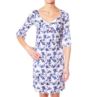 All-over dress, Indigo