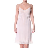 Keyhole slip dress, Mid porcelain
