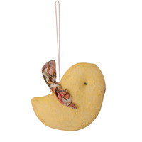 Påskpynt, Fågel gul