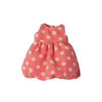 Klänning Rosa Prickig, Mini