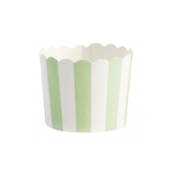 Baking Cup, Randig Grön