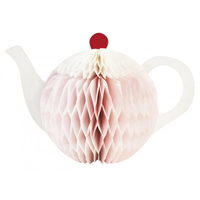 Paper teapot, Rose