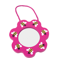 Litet förstoringsglas Bi, Cerise