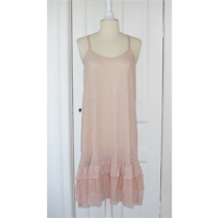 Resort Strap-Dress, Rose