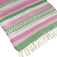Trasmatta Märta, Rosa/Grön